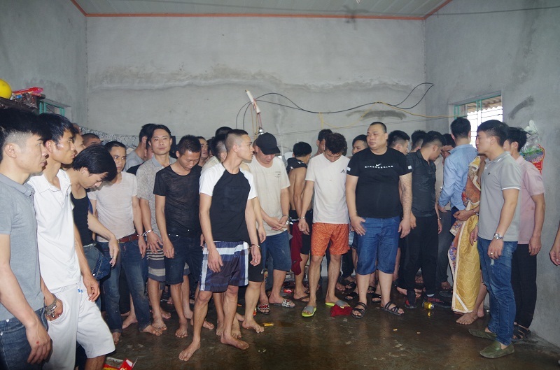 Toàn cảnh diễn biến vụ bắt 42 con bạc ở Hưng Yên