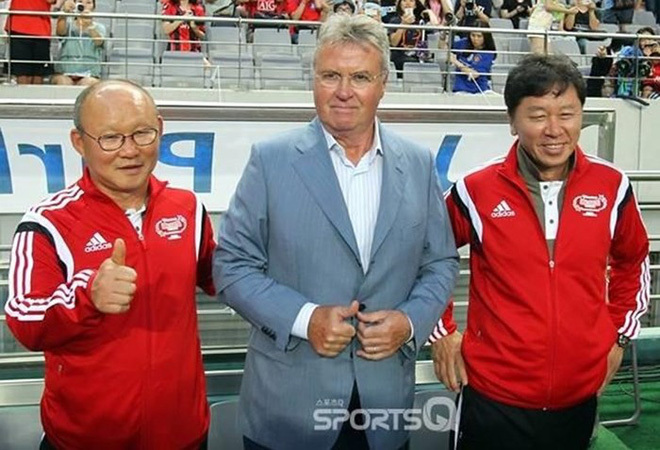 HLV Park Hang Seo có cơ hội đối đầu với ‘phù thủy’ Guus Hiddink