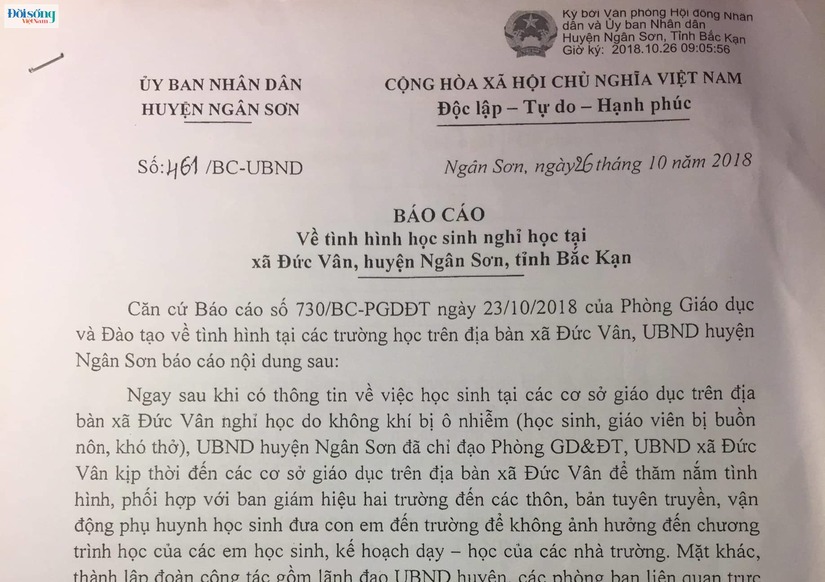 Doanh nghiệp Cao Bắc gây ô nhiễm: UBND huyện Ngân Sơn nói gì?2