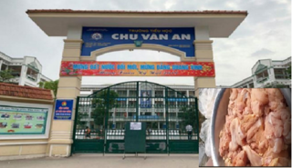 Thịt gà ở trường Chu Văn An không phải hôi thối, chỉ là mùi 'lạ'
