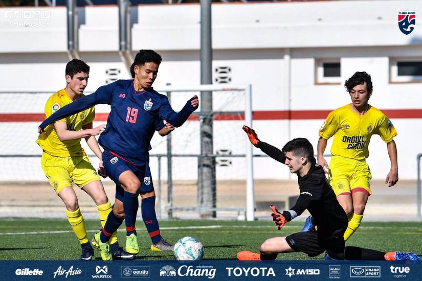 U15 Thái Lan gây sốc khi đánh bại đội trẻ của Tây Ban Nha