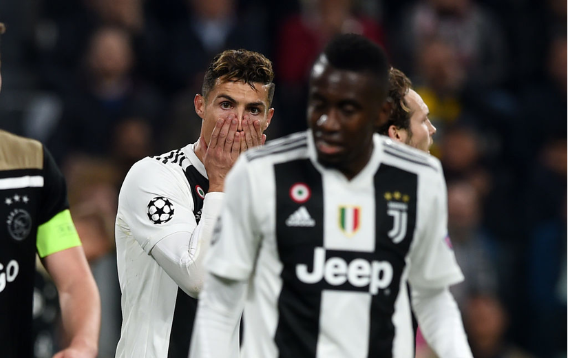 Ronaldo ôm mặt gục xuống sân khi lần đầu vắng mặt ở bán kết Champions League