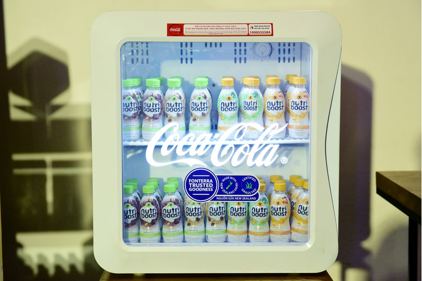 Ra mắt bộ sản phẩm sữa nước Nutriboost mới của Coca-Cola tại Hà Nội