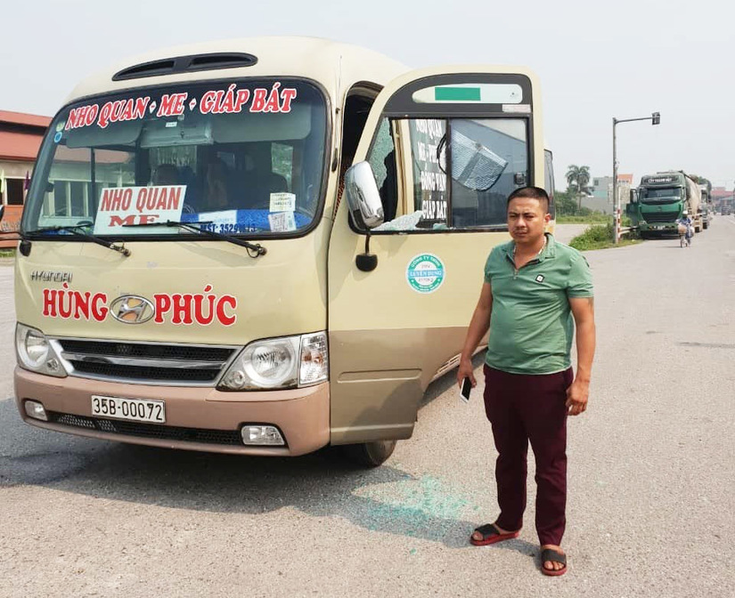 Công an truy tìm nhóm đối tượng chặn đánh tài xế xe khách ở Hà Nam