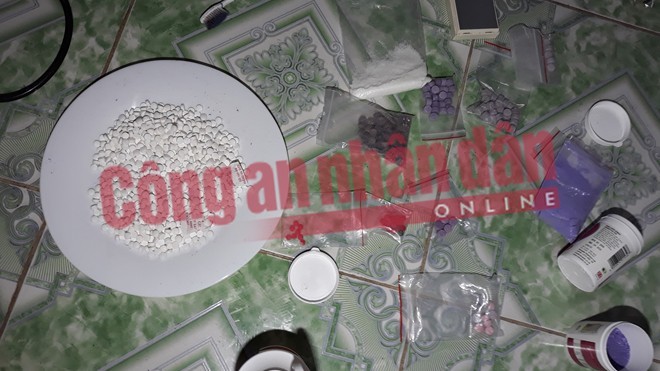 Triệt phá 'xưởng' sản xuất ma túy tổng hợp tại Nam Định