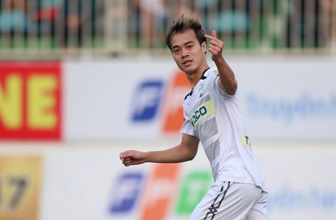 Tiền vệ Văn Toàn tỏ ra tiếc nuối khi HAGL không thể giành được 3 điểm trước Thanh Hóa