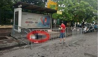 Hà Nội: Tá hỏa phát hiện thi thể người đàn ông tại trạm xe buýt 
