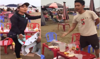 Đoàn khách tố bị 'chặt chém' 500.000 đồng tiền bàn ghế ở biển Hải Tiến, Thanh Hóa