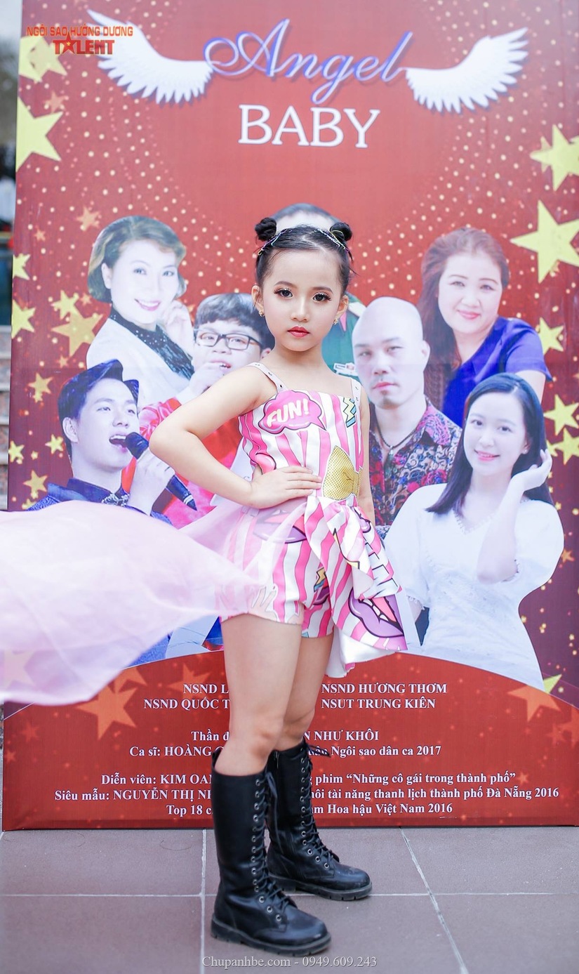 Cô bé hạt tiêu Bùi Bảo Ngọc giành giải Á quân Angel Baby