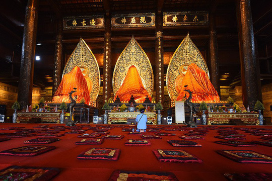 Hình ảnh chùa Tam Chúc lung linh trước thềm Đại lễ Vesak 2019