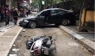 Danh tính chủ nhân xe Camry lùi tông chết người ở Hà Nội