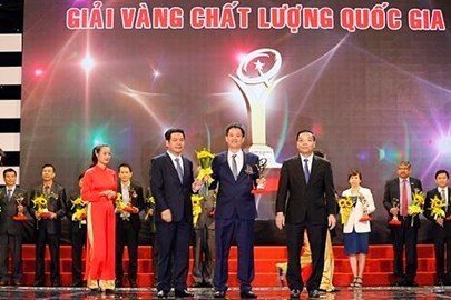 Thủ tướng tặng Giải Vàng Chất lượng Quốc gia cho Tân Hiệp Phát