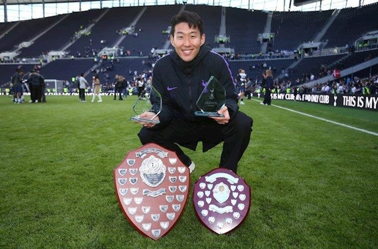 Son Heung-min được Tottenham trao cú đúp danh hiệu cá nhân