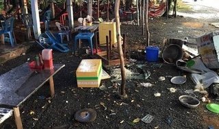 Nhóm thanh niên đập phá quán ăn 'chặt chém' khách ở Bến Lức bị khởi tố