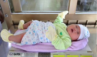 Bé trai ở Quảng Ninh chào đời nặng hơn 5 kg