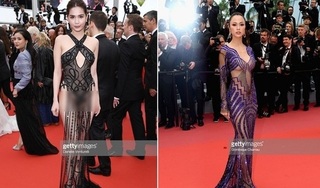 Trước Ngọc Trinh, nhiều sao Việt cũng lên thảm đỏ Cannes và 'hở bạo' thế này!