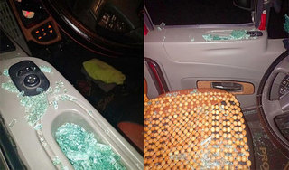 Phú Thọ: Nhiều container bị bắn vỡ kính khi đang lưu thông trong đêm