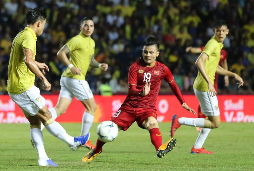 đội tuyển Việt Nam đánh bại chủ nhà Thái Lan để tiến vào trận chung kết