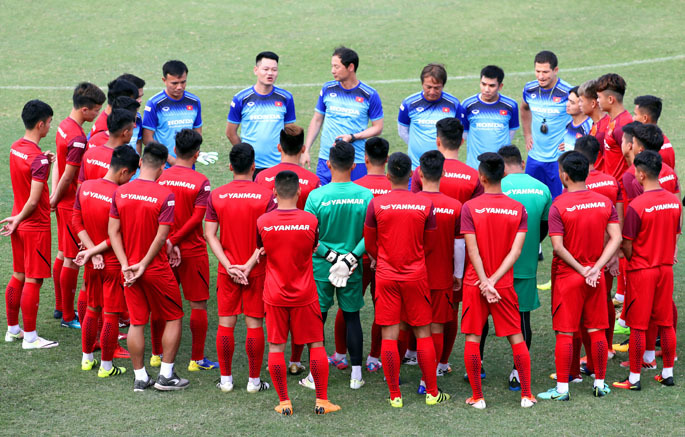 Đội hình U23 Việt Nam gặp U23 Myanmar 
