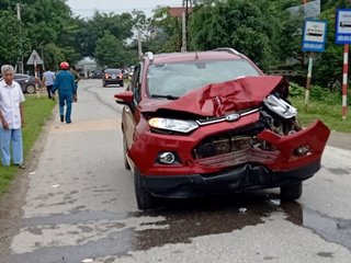 Diễn biến mới vụ tài xế công an lái xe tông chết 2 người tại Thanh Hoá