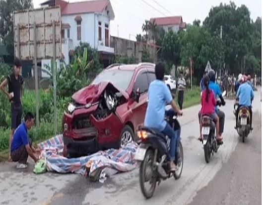 Diễn biến mới vụ tài xế công an lái xe tông chết 2 người tại Thanh Hoá