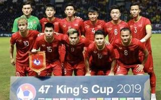 Đội tuyển Việt Nam đón tin vui sau trận chung kết King's Cup