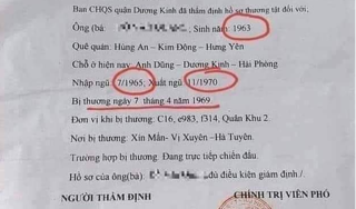 Sự thật về cựu quân nhân 2 tuổi nhập ngũ, 7 tuổi xuất ngũ ở Hải Phòng