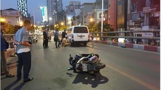 Danh tính thanh niên đi xe máy bị ô tô tông tử vong trên cầu vượt Lê Văn Lương