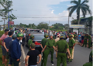 Diễn biến mới vụ giang hồ vây ô tô chở công an ở Đồng Nai