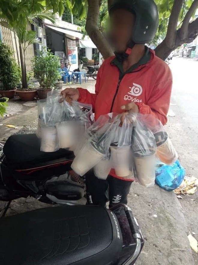 Nữ sinh Sài Gòn bùng 150 hộp cơm và 22 ly trà sữa của shipper khiến dân mạng tranh cãi gay gắt