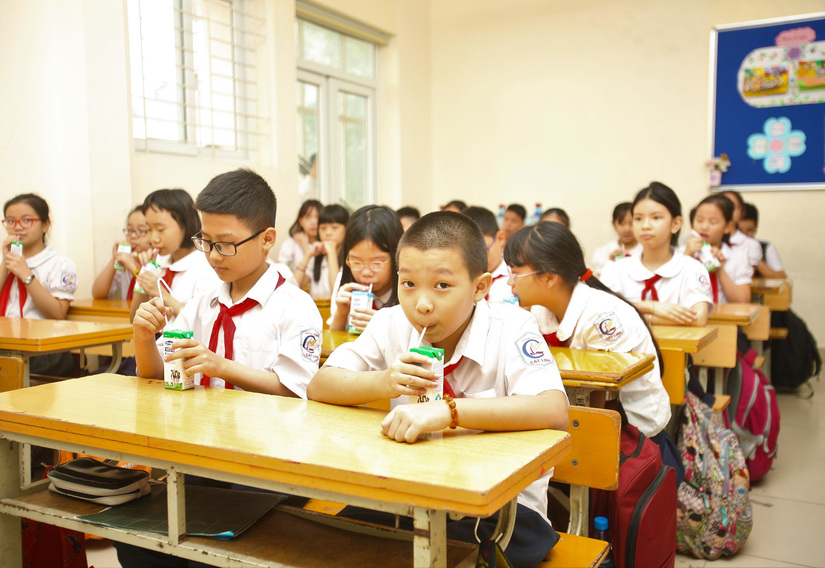 Chương trình Sữa học đường và nỗ lực cải thiện ‘nạn’ thiếu vi chất dinh dưỡng