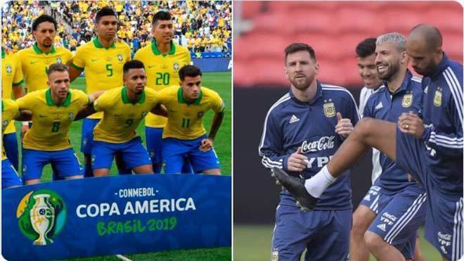 HLV Argentina không tỏ ra lo lắng khi đối đầu với Brazil