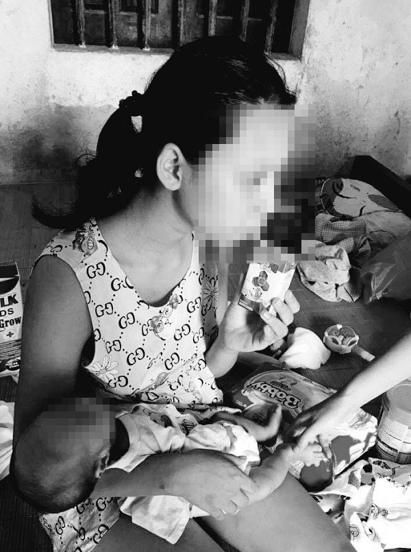 Nữ sinh lớp 8 bị bố đẻ hiếp dâm đến sinh con. Ảnh Dân Việt.
