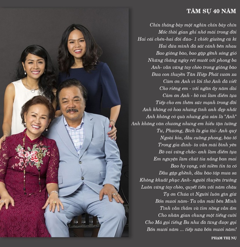 Vợ chồng nhà Dr Thanh: 40 năm tình vẫn tình vẫn thắm và những lời ngọt ngào