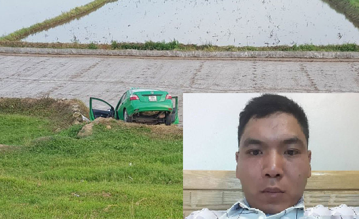 Gã trai vác dao cướp taxi Mai Linh lúc rạng sáng ở Bắc Giang