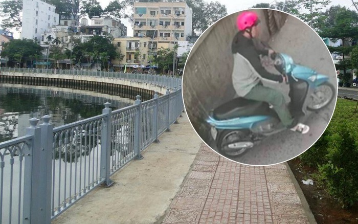 Xe máy của nghi can sát hại nữ sinh 19 tuổi nằm bí ẩn bên kênh Nhiêu Lộc