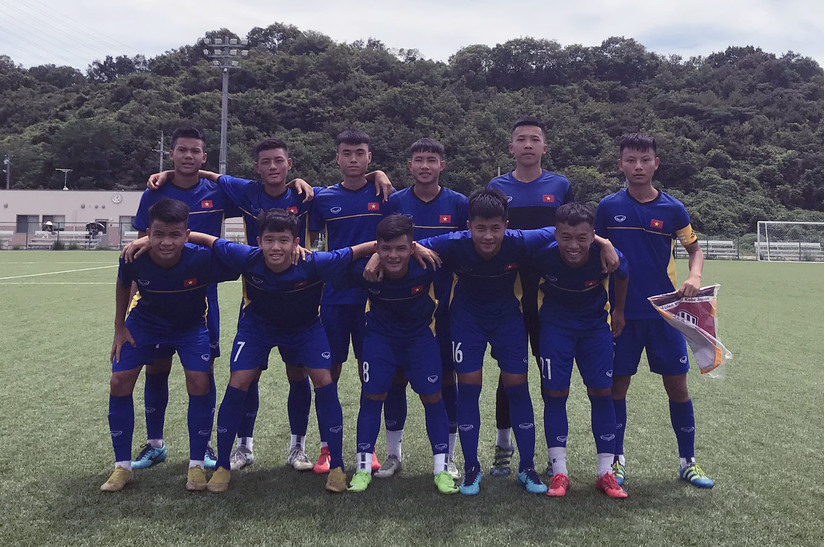 Đội tuyển U15 Việt Nam nhận trận thua đậm trước tuyển trẻ Vissel Kobe