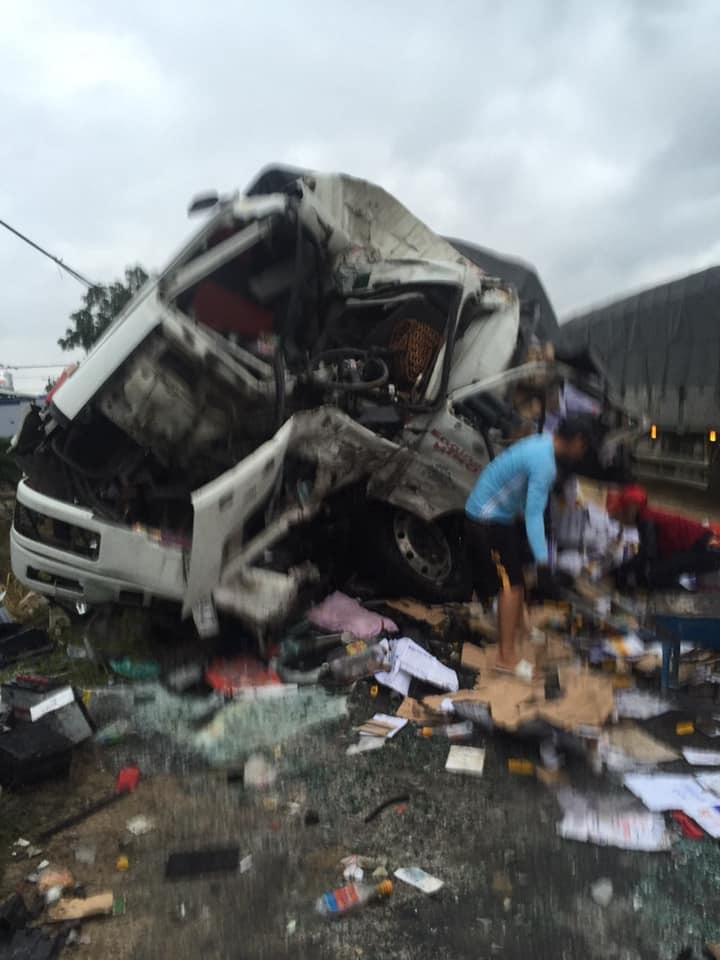 Danh tính 2 tài xế tử nạn vụ xe khách đối đầu xe tải kinh hoàng ở Bình Thuận