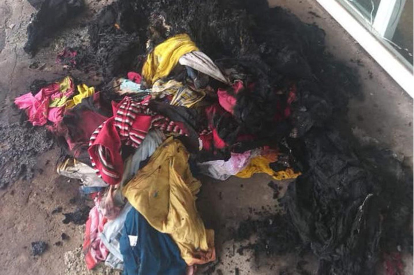 Nghệ An: Mẹ đơn thân bị ném bom xăng đốt cửa hàng làm bỏng kín 2 chân