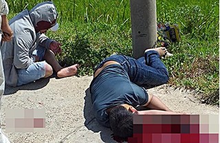 Tự đâm trụ điện, thanh niên Quảng Nam tử vong trên đường ăn giỗ về