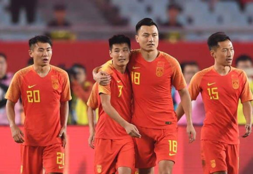 Đội tuyển Trung Quốc nằm ở bảng đấu nhẹ ký ở vòng loại World Cup