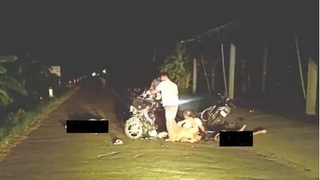 Hai xe máy đấu đầu ở Hải Dương, 4 người thương vong