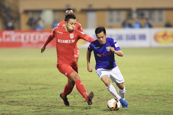 Hà Nội FC có trận đấu rất hay trước Bình Dương ở AFC Cup