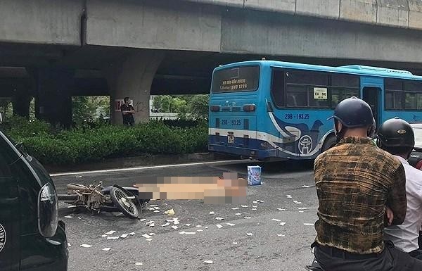 Danh tính người đàn ông bị xe buýt cán tử vong ở Hà Nội