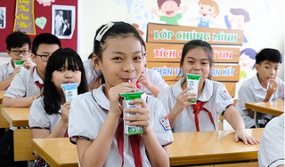 87,7% học sinh mẫu giáo và tiểu học tham gia 'Sữa học đường'