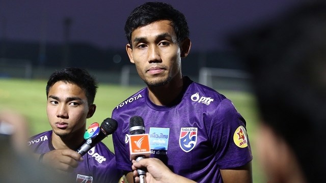 Đội tuyển Thái Lan tiếp tục đón 'tin dữ' trước trận tiếp đón tuyển Việt Nam