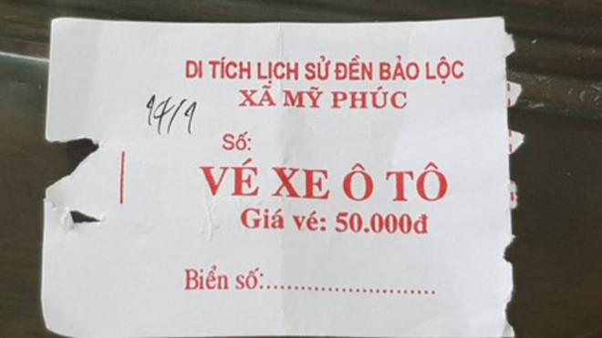 Bị 'chém' 50 nghìn khi dừng trả khách vài phút ở cửa đền Bảo Lộc, Nam Định