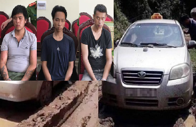 Tiết lộ danh tính 3 đối tượng Trung Quốc sát hại tài xế taxi