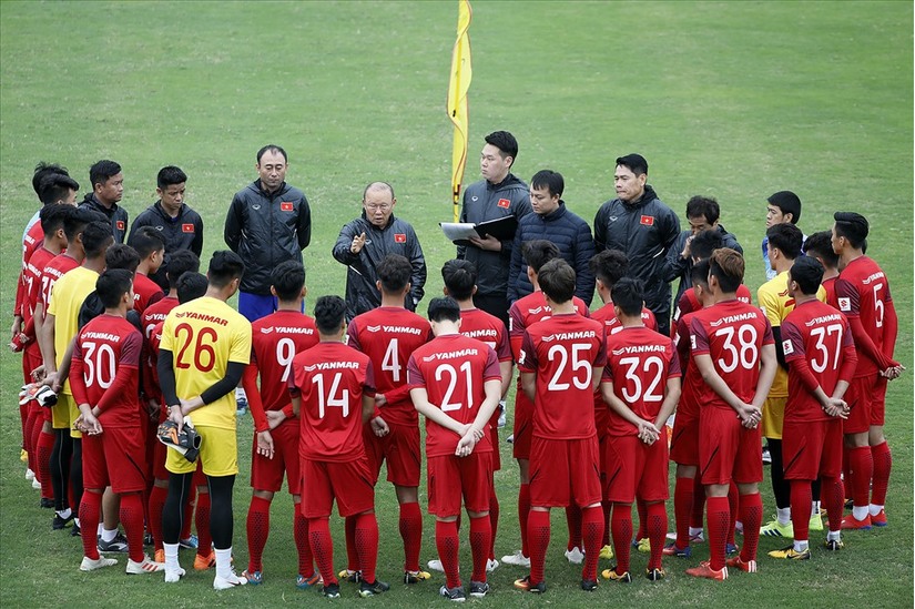 Danh sách sơ bộ của đội tuyển Việt Nam chính thức được gửi lên AFC