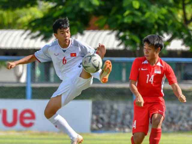 U15 Việt Nam có trận đấu thất vọng trước U15 Myanmar